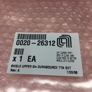 AMAT 0240-23660 SHIELD IT 8" 101 DURA TTN SET - Equipo y Piezas de Semiconductores de Confianza de Global Legacy - Product Image 5