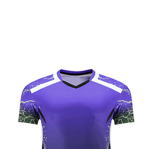 ชุดเทนนิสชาย เสื้อและกางเกงขาสั้นแบบกำหนดเอง ชุดกีฬา ผ้าแห้งเร็ว น้ำหนักเบา ระบายอากาศได้ดี สวมใส่สบายสำหรับการฝึกซ้อม - Product Image 4