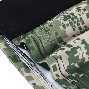 Vêtements de pêche personnalisés en gros, entièrement imprimés par sublimation, imperméables, en spandex/polyester, avec capuche et masque - Product Image 5