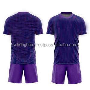 Ropa Deportiva para Entrenamiento de Fútbol, Color Liso, para Hombres Adultos, Jersey de Fútbol Personalizable - Product Image 1