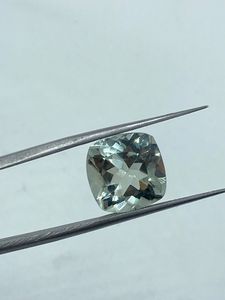 Natural High Quality Green Amethyst Gemstone Loose <b>Stone</b> 7.45Carat 12MM Green Colour Jewelry Making - Product Image 1