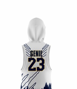Uniforme Deportivo 7v7 de Diseño Único, Color Sólido, Ligero, Talla Personalizada, Sin Mangas, Poliéster, Unisex - Product Image 2