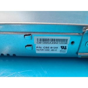 GRANITE MICROSYSTEMS CSE-813M Chasis de Montaje en Rack 1U Usado Como Está, Piezas de Equipos Semiconductores Legados - Product Image 1