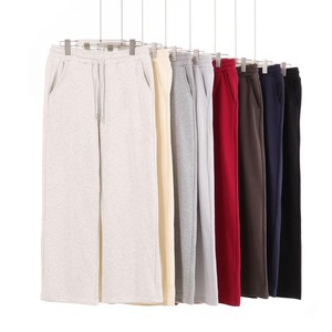Pantalones Deportivos Casuales para Hombre, Cintura Elástica con Cordón, Bolsillos Laterales, Tejido de Algodón Medio, para Otoño - Product Image 5