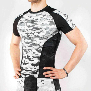 เสื้อซับในสำหรับออกกำลังกาย พิมพ์ลายกราฟิกตามสั่ง ผ้าสแปนเด็กซ์ สำหรับฝึกซ้อมศิลปะการต่อสู้ ชุดคลับ แรชการ์ด - Product Image 1