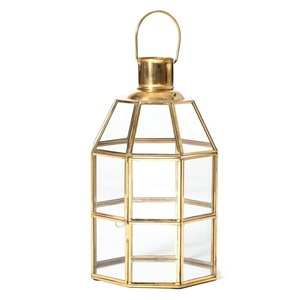 Classic Luxury Hanging <b>Square</b> shape Home Decor Stainless Steel Metal <b>Candle</b> Lantern With White Color Finished for Home & Garden - Product Image 2