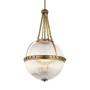 โคมไฟแขวนทรงกลมทันสมัยสำหรับใช้ภายนอกและภายในอาคาร พร้อมกรอบกระจกและโลหะ เหมาะสำหรับบ้าน ร้านอาหาร บาร์ และโรงแรม - Product Image 1