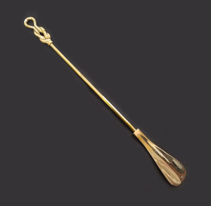 Chausse-pied de luxe en laiton massif avec poignée nœud marin, accessoire de dressing vintage pour la maison, les voyages et les cadeaux d'entreprise - Product Image 2