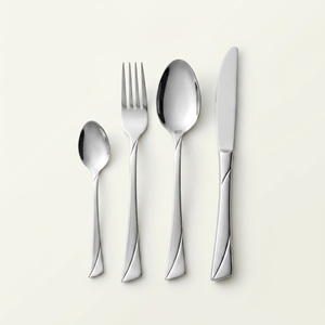 Elegante Juego de Cubiertos de Acero Inoxidable con Acabado Espejo para Comedor Moderno, Bodas y Regalos, Pedidos al por Mayor - Product Image 6