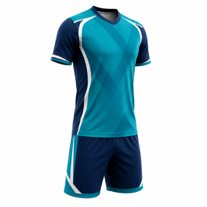 Shorts de football sublimés 100 % polyester à séchage rapide, fabricant d'uniformes d'équipe de football personnalisés, exportateur en gros OEM - Product Image 3