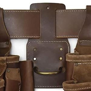 Custom 2026 Leather <b>Tool</b> <b>Belt</b> With Multiple Pockets 28 To 50 Inch Adjustable Waist Strap For Work Apron Use 2026 - Product Image 2