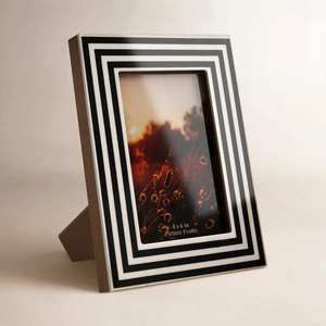 Most Selling Crescent Crafts Colorful Handmade Bone Inlay Customizable Size Vertical Photo <b>Frame</b> Mosaic Tabletop Decor Indian - Product Image 3