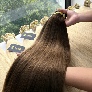 Cabello Vietnamita a Granel Color Marrón, Tono de Moda para Otoño, Súper Doble Trama con Puntas Gruesas para Salones y Mayoristas a Nivel Mundial - Product Image 2