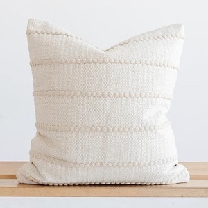 Funda de Cojín de Lino Europeo, Funda de Almohada Decorativa de Lujo con Cierre Oculto, Decoración del Hogar - Product Image 1