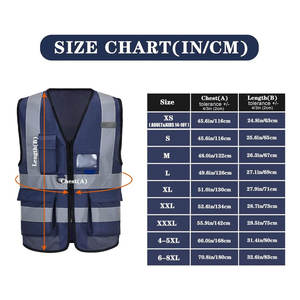 Chaleco de Seguridad Unisex de Moda al por Mayor, Personalizado, Transpirable, Antiestático, Reflectante, de Alta Calidad - Product Image 2