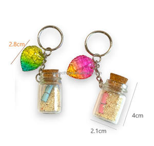 Llavero de Recuerdo Personalizado con Arena Natural en Botella, Diseño Animal, Impresión UV, Duradero - Product Image 6