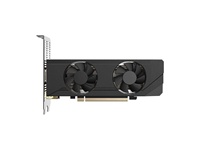 Nouvelle carte graphique compacte pour ordinateur de bureau de jeu, PCI Express 6 Go GDDR6 OC, double ventilateur, faible profil, format compact, GeForce RTX