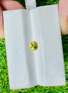 Piedras sueltas de zafiro amarillo natural para la fabricación de joyas, anillos, colgantes, pendientes, piedra amarilla de alta calidad - Product Image 1