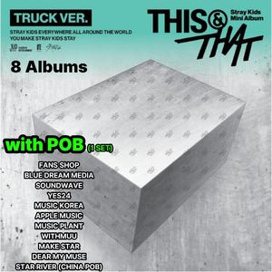 Stray Kids-K-POP THIS & That (VERSIÓN TRUCK) )(Edición Limitada) 8 álbumes con POB 1 Set Producto de papel 100% genuino - Product Image 1