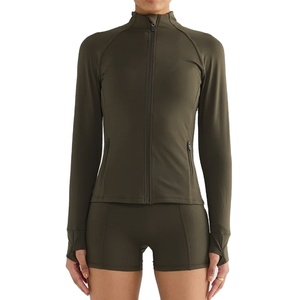 ชุดออกกำลังกายโยคะผู้หญิงแบบสั่งทำพิเศษ ชุดฟิตเนส ชุดออกกำลังกาย 3 ชิ้น ชุดโยคะแขนยาวไร้ตะเข็บสำหรับผู้หญิง - Product Image 1