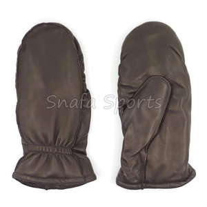Mitaines en cuir personnalisées de haute qualité, nouveau design, pour toutes les saisons, hiver, voyage, utilisation en extérieur, mitaines en cuir à bas prix - Product Image 2