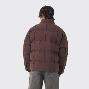 New Style Men's Winter Casual <b>Camouflage</b> Hooded Waterproof Windproof Thick Cotton Padded Jacket Custom Printed Logo Lightweight - Product Image 5