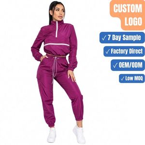 Modern Casual Nylon 280GSM Windbreaker <b>Tracksuit</b> Style Wholesale OEM - Product Image 1