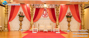 Design Haveli traditionnel exclusif Vidhi Mandap pour les mariages du sud du Sri Lanka avec les piliers du sud Jaali Maharani Mandap UK - Product Image 3
