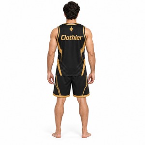 Uniforme de Baloncesto para Hombre, Pantalones Cortos Transpirables, Ropa Deportiva Ligera para Entrenamiento, Competencia y Práctica - Product Image 5