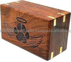 โกศไม้สำหรับเผาขี้เถ้าไม้โกศสำหรับแมวและสุนัขโกศไม้โกศ - Product Image 6