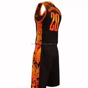 Camisetas de Baloncesto Personalizadas de Talla Grande Unisex, Reversibles, Anti-UV, de Secado Rápido, Transpirables, Impresas por Sublimación, con Colores y Logotipos Personalizados - Product Image 4