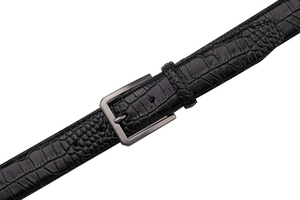 Cinturón de Cuero Genuino para Hombre, Diseño de Moda, Personalizable, de Piel de Vaca, Resistente, Clásico, Informal de Negocios, Impermeable, de Alta Calidad - Product Image 2