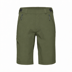Pantalones Cortos de Senderismo TESSUTO Verde Oliva de Talle Medio para Hombre, Deportivos, con Bolsillos con Cremallera, para Trekking, Personalizables OEM - Product Image 1