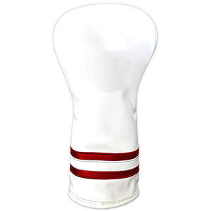 Housse de tête de club de golf pour homme, design en cuir PU, imperméable, doublure extérieure douce, forme allongée avec col extensible élastique, convient à la plupart des drivers - Product Image 3