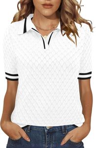 Camiseta de Manga Corta de Punto Sólido para Mujer, Corte Regular, Color Personalizado, Ribete Transpirable de Secado Rápido, 160g Poliéster OEM - Product Image 3