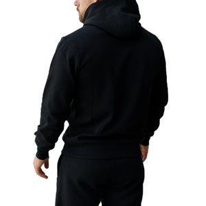 Unisex Regular 100% Cotton Fleece Windproof Printed Tracksuit Set Breathable Solid Hoodie Jogger <b>Pants</b> Loungewear Customizable - Product Image 3