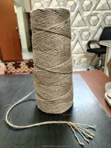 Ficelle de jute de haute qualité 16LBS/5PLY 100% jute, écologique et antibactérienne, pour le tricot à la main et le tissage textile, qualité export JF - Product Image 4