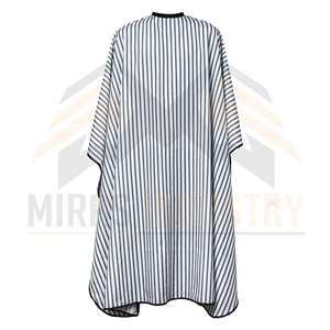 Waterproof Hairdressing <b>Cape</b> Adjustable Snap Closure <b>Hairdresser</b> Gown Barber Salon Hair Cutting <b>Cape</b> Uniform - Product Image 2