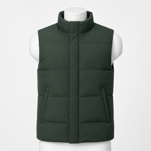 Chaleco Acolchado para Hombre, Elegante y Ligero, con un Ajuste Cómodo para Viajes, Senderismo, Trabajo y Uso Diario en Invierno - Product Image 1
