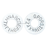Poinçon industriel et DIY EN-36 en acier 0,75 mm, service OEM, marque WIGA, outil de marquage métallique