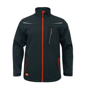 Vestes Softshell Personnalisées en Gros pour Hommes – Imperméables, Coupe-Vent, Col Montant, pour Randonnée en Plein Air, Tissées, Fournisseur OEM de Mode - Product Image 6