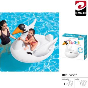 Giocattolo gonfiabile galleggiante Intex Swan Ride On per bambini e adulti 57557 - Product Image 1