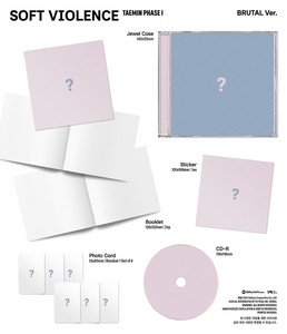 TAEMIN PHASE I : Violence douce [Version Jewel Case] 6ème mini-album - Product Image 2