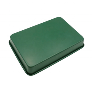 Easy <b>Baking</b> Tray, 9x13 Inch Non-Stick Rectangular Roasting Pan, Good Release for <b>baking</b> food - Green - Product Image 5