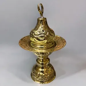 Brûleur à Bakhoor en métal traditionnel Majlis pour Oud et Bakhoor avec poignée résistante à la chaleur - Product Image 5