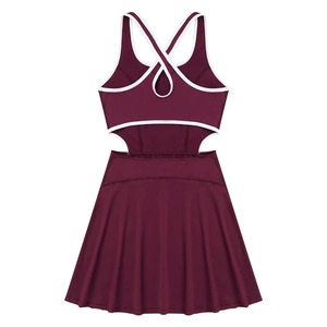 Tenue de tennis, vêtements de sport, mini-jupe de tennis, robe de netball pas chère à séchage rapide pour femmes, uniforme de tennis, service OEM personnalisé - Product Image 3