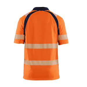 Camisetas Reflectantes de Alta Visibilidad de Manga Corta para Hombre, Tallas Grandes, Camisetas Polo de Seguridad Reflectantes y Ligeras para Trabajo - Product Image 4