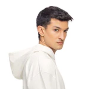 Sudadera con Capucha para Hombre, Corte Holgado, Blanca, Tejido French Terry, Estampado Delantero y Trasero, Ropa Casual Urbana, OEM, ODM, Venta al Por Mayor - Product Image 6