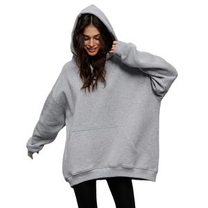 Nuevo diseño personalizado de peso pesado 500 Gsm Drop Shoulder Hoodie fabricantes en blanco 100% algodón de gran tamaño de alta calidad Hoodie - Product Image 3