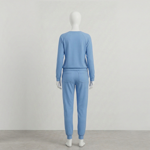 Brand New Custom Made Hot Selling Pakistan Made Women's Plus Size Tracksuit Knee Length Summer 100% Cotton Washed High Street - Product Image 3